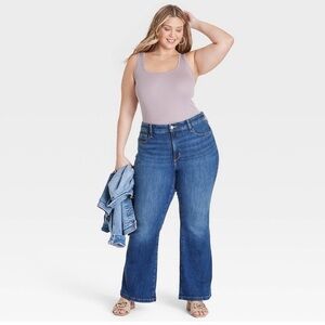 Ava & Viv Blue Flare Jeans
